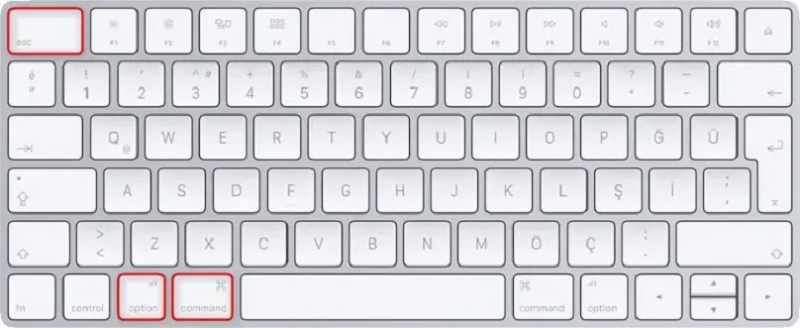 Finder forcer à quitter
